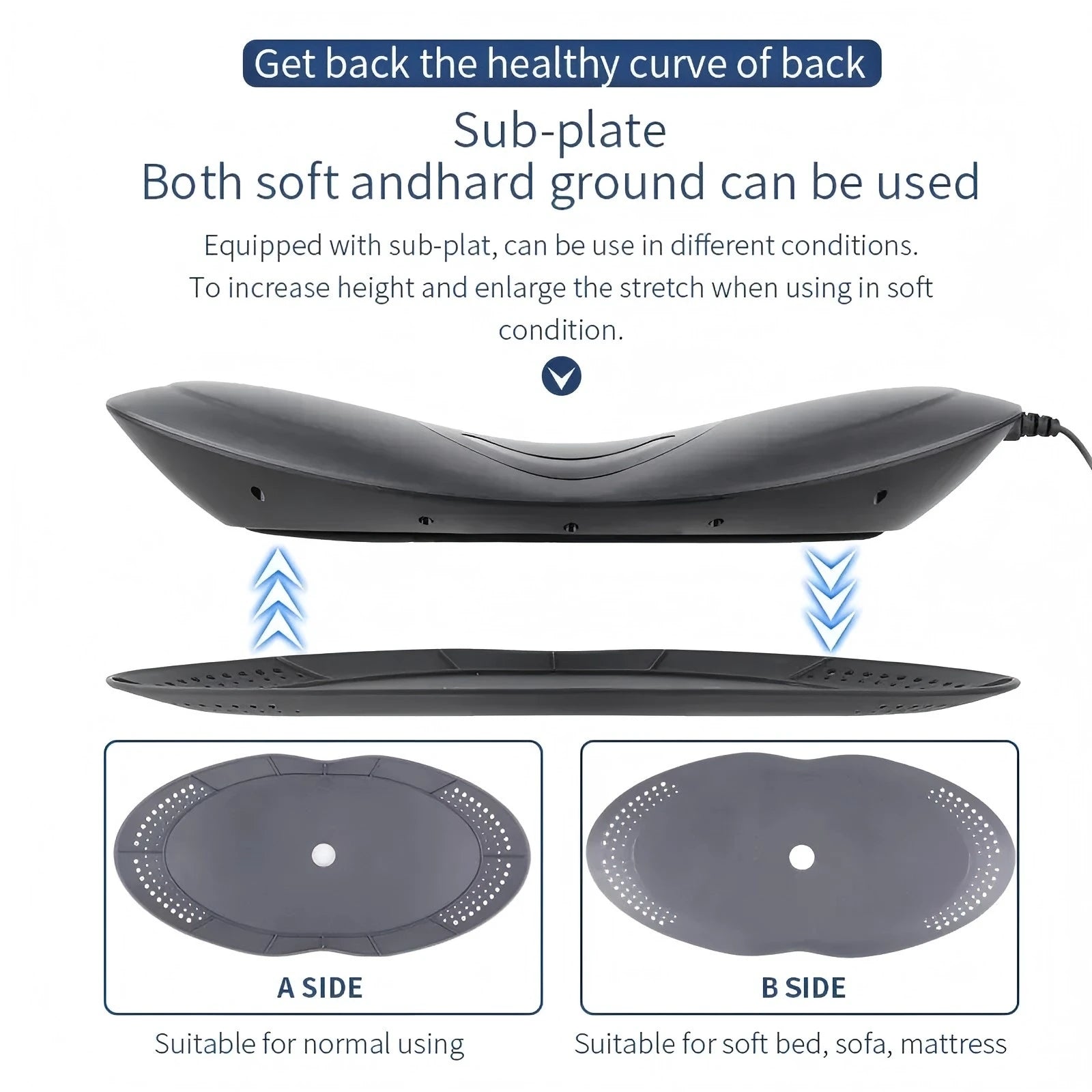 Electric Lumbar Traction Massager for Back Pain Relief - 6