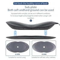 Electric Lumbar Traction Massager for Back Pain Relief