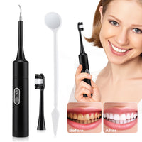 2-in-1 Electric Sonic Tooth Cleaner and Plaque Remover