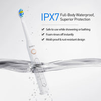 Ultrasonic Electric Toothbrush with 8 Brush Heads
