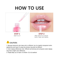 Honey Infused Hydrating Lip Oil for Glossy Nourished Lips