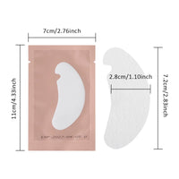 50-Pair Hydrogel Eye Patches for Eyelash Extensions