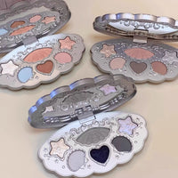 5-Color Shimmer and Matte Eyeshadow Palette