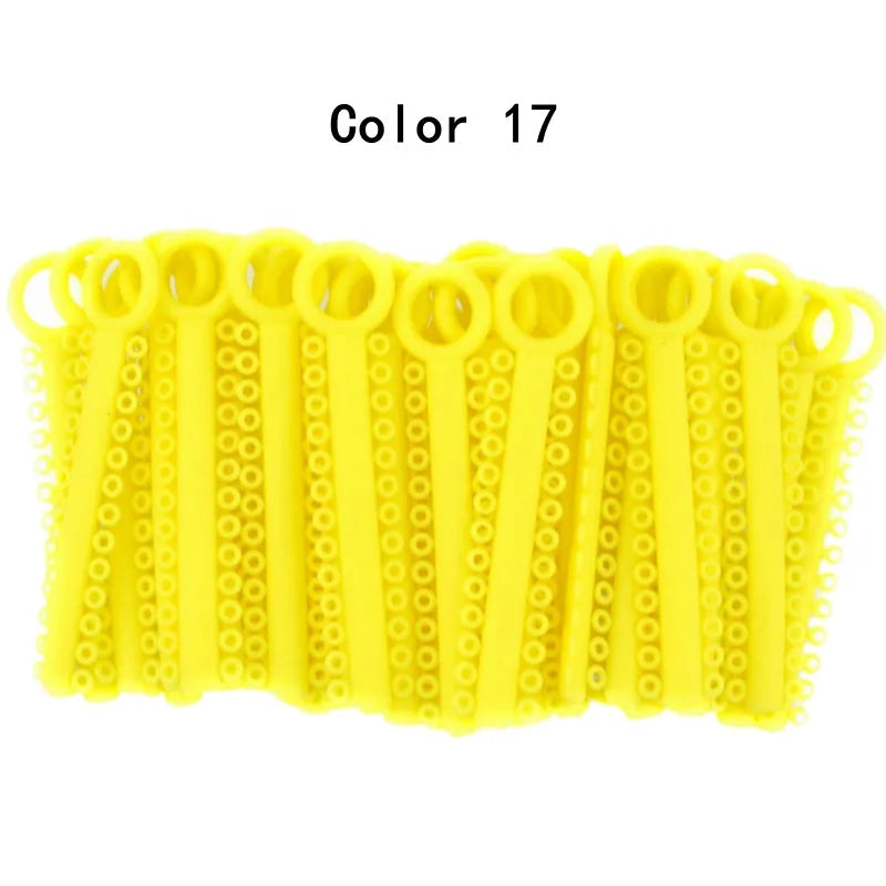 Orthodontic Elastic Ligature Ties for Dental Braces - 45