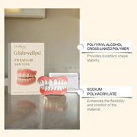 Temporary Silicone Cosmetic Dentures for Instant Smile Restoration
