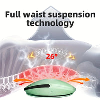 Electric Lumbar Traction Massager for Lower Back Pain Relief