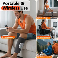 Wireless Heated Air Compression Leg Massager