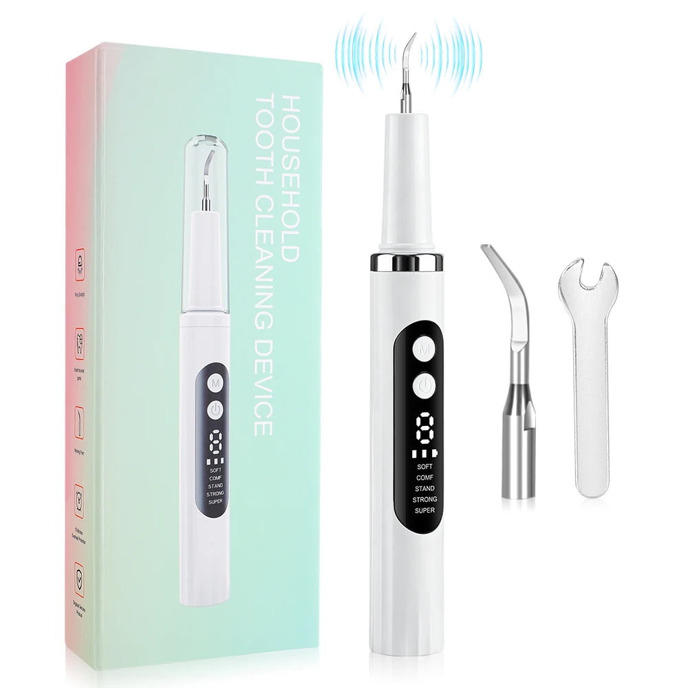 Ultrasonic Electric Teeth Tartar and Plaque Remover - 17