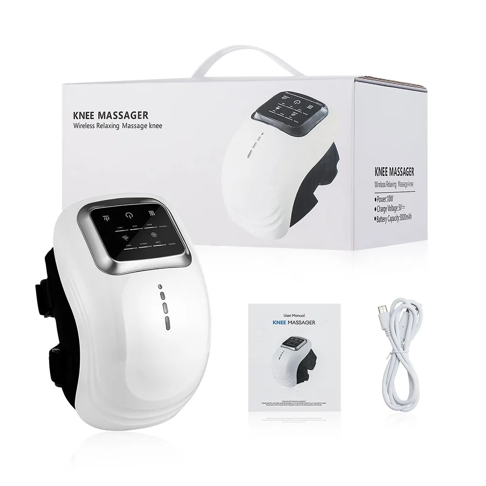 Smart Heated Knee Massager with Vibration Therapy - 14