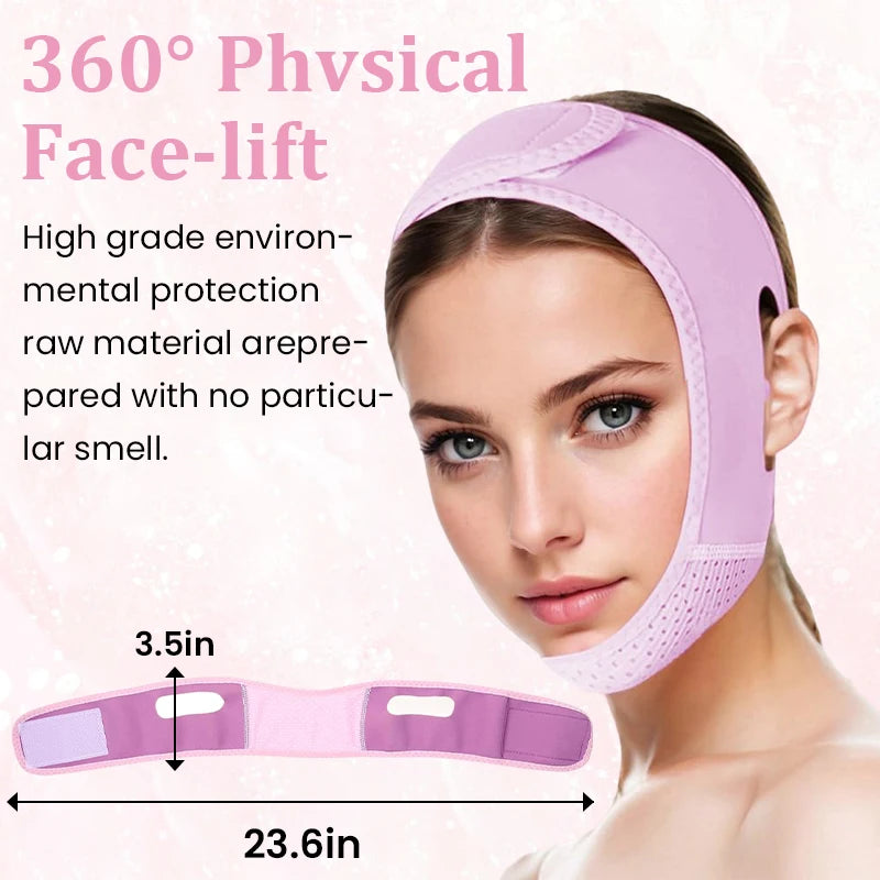 V-Line Face Lifting Slimming Bandage for Double Chin - 8