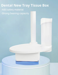 Dental Chair Mountable Organizer Tray and Tissue Holder