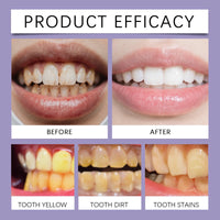 Purple Teeth Whitening Mousse Foam for Deep Stain Removal