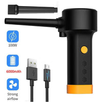 Cordless Electric Air Duster for Electronics and Keyboards