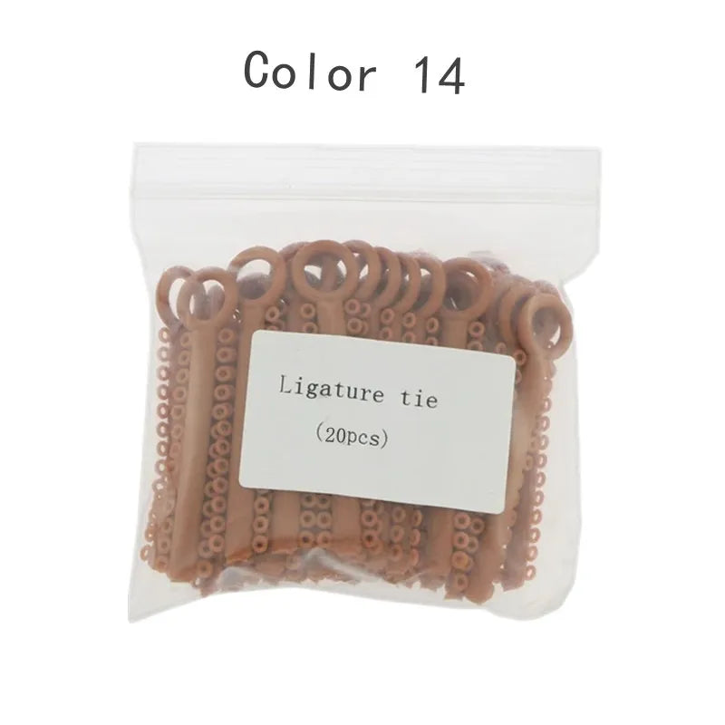 Orthodontic Elastic Ligature Ties for Dental Braces - 31
