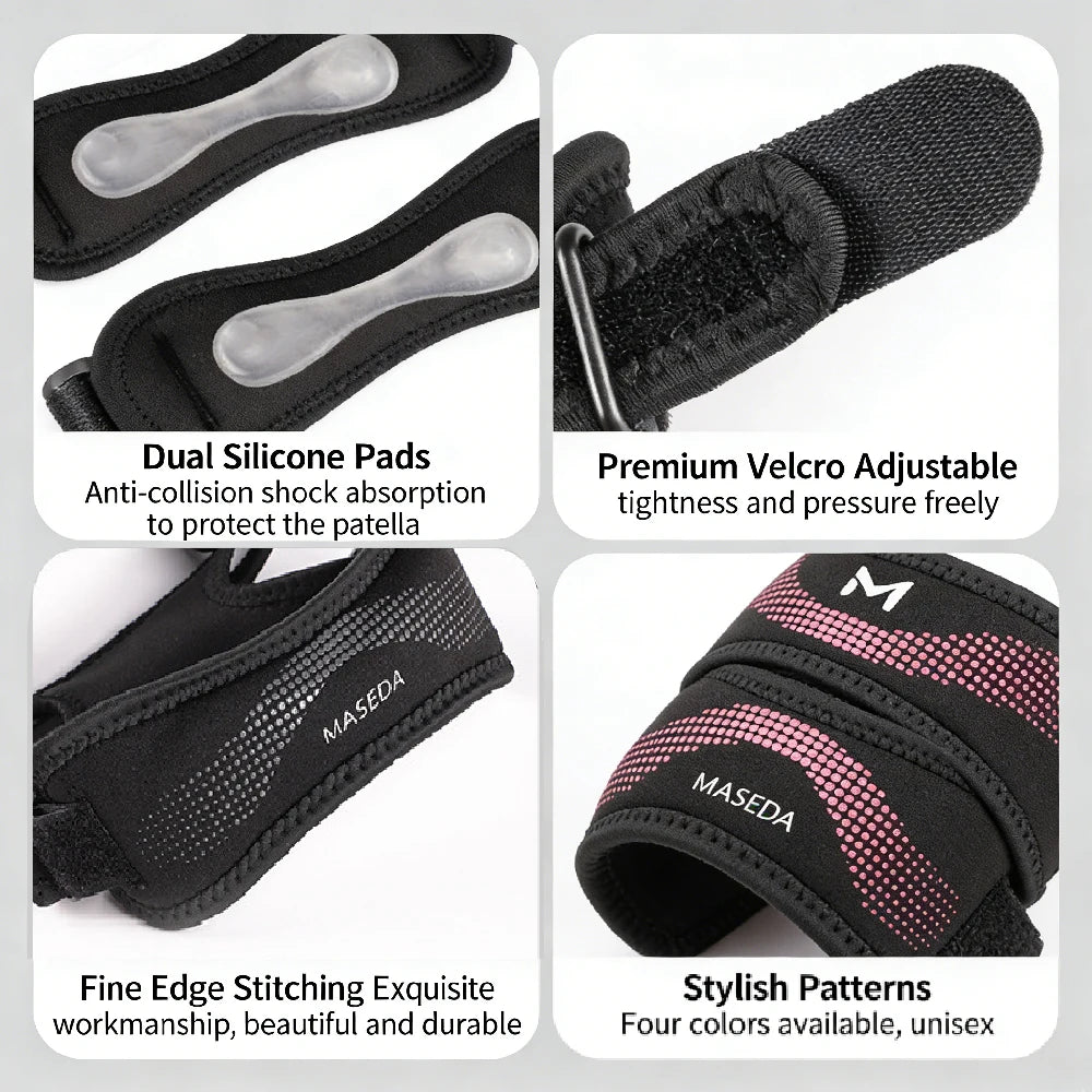 Adjustable Patella Knee Stabilizer Support Strap - 2