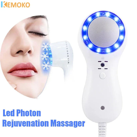 Cold Hammer Facial Cryotherapy & Blue Light Skin Rejuvenation Tool
