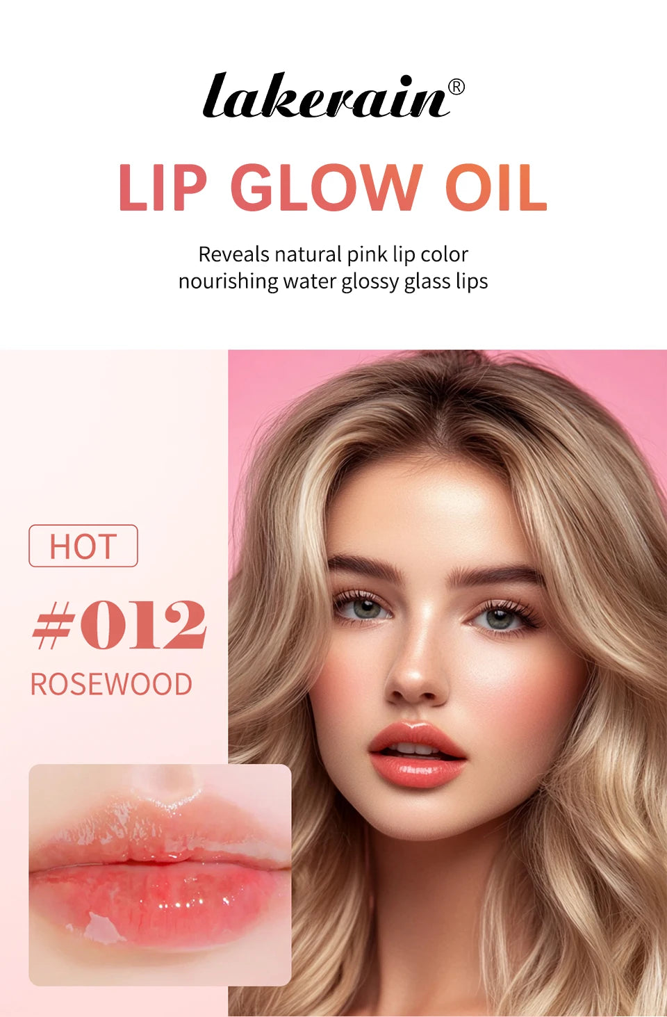 Hydrating Moisturizing Lip Glow Oil for Glossy Lips - 7