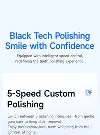 Electric Ultrasonic Teeth Whitening and Tartar Remover Kit