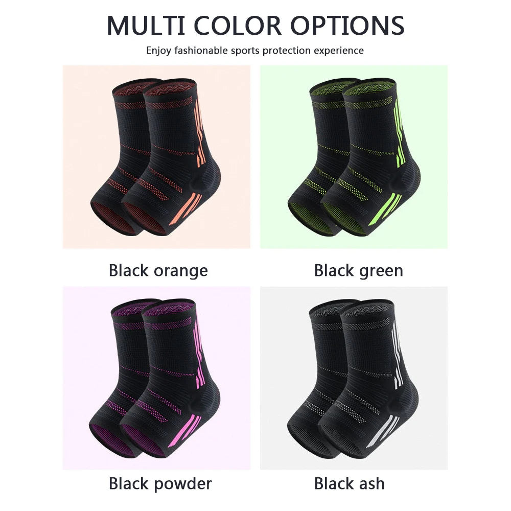 Ankle Compression Support Sleeve for Pain Relief - 15