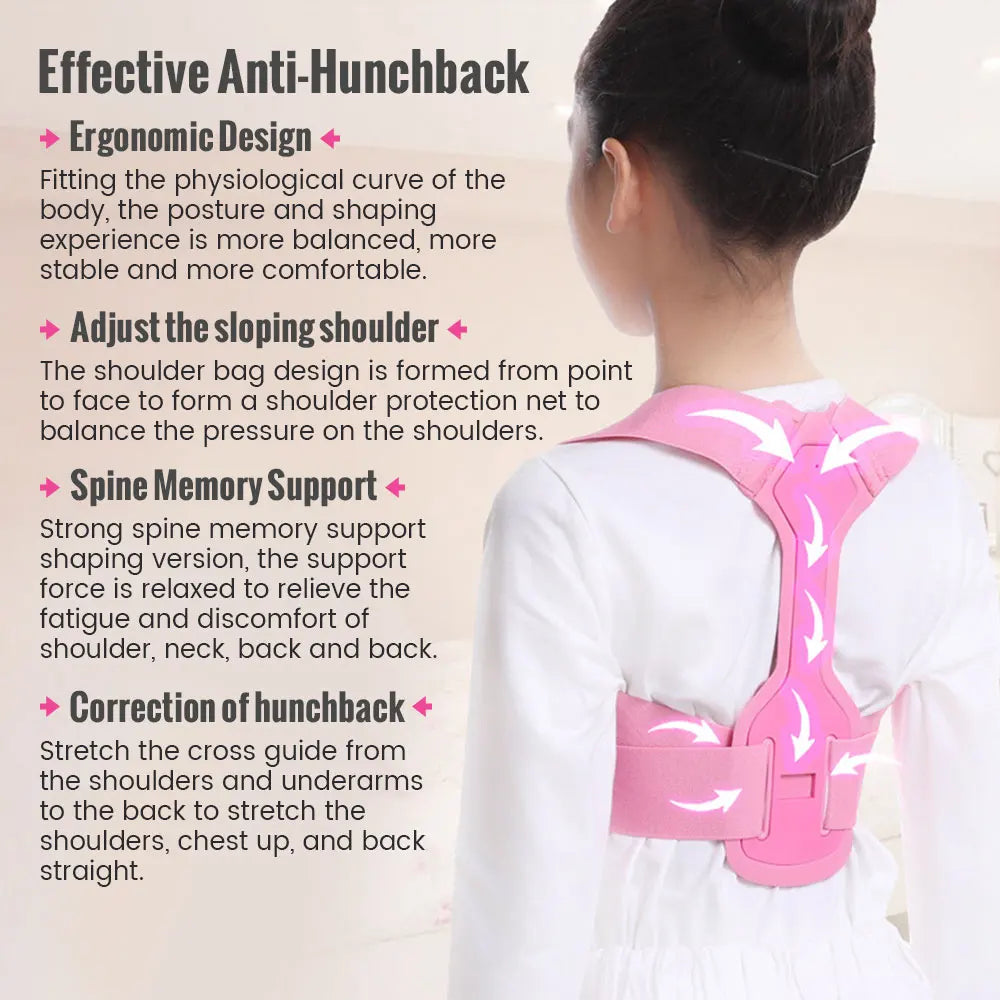 Adjustable Kids Posture Corrector for Spine Support - 9