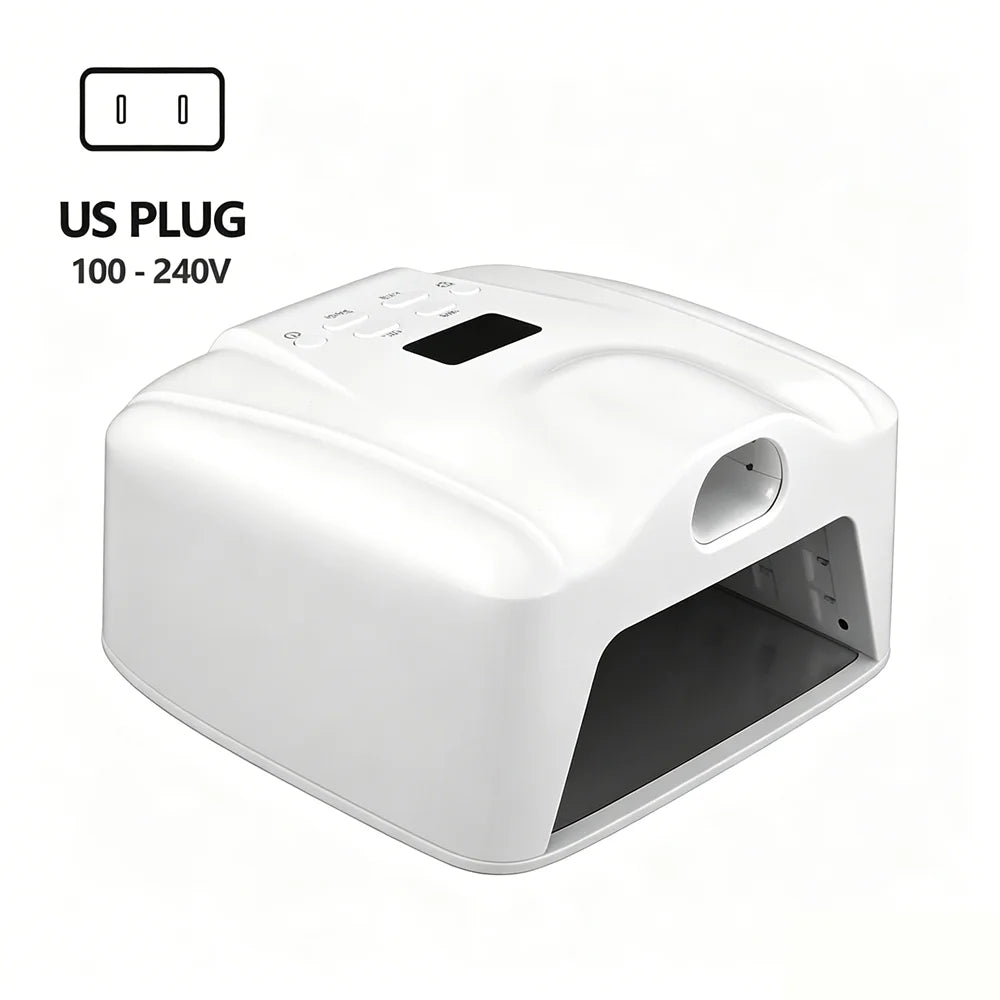 Professional Dual-Mode Gel Nail Curing Lamp with Auto-Sensor - 30