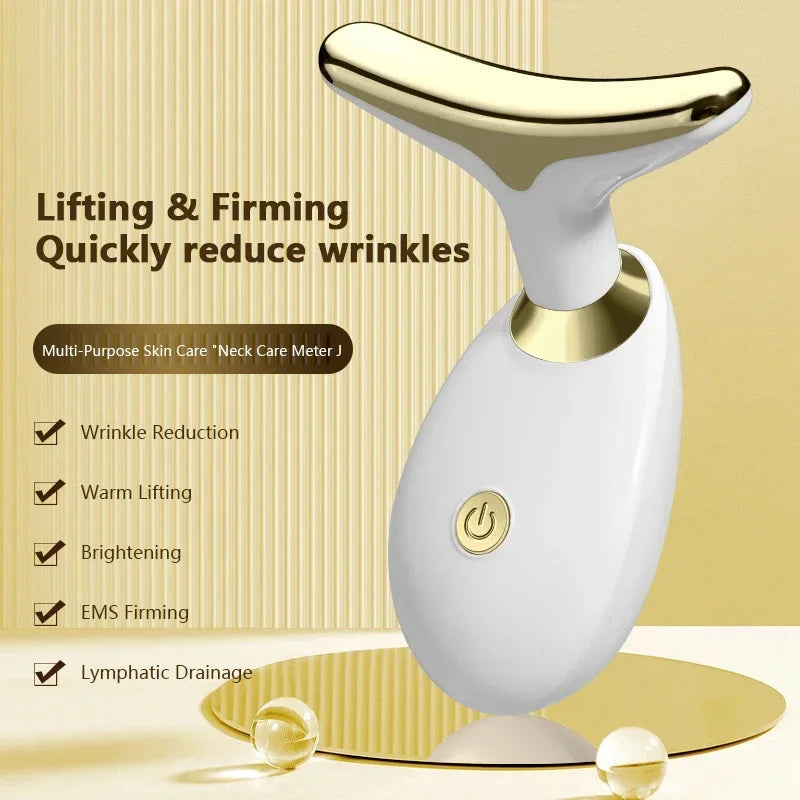 Electric LED Neck and Face Lifting Massager - 2