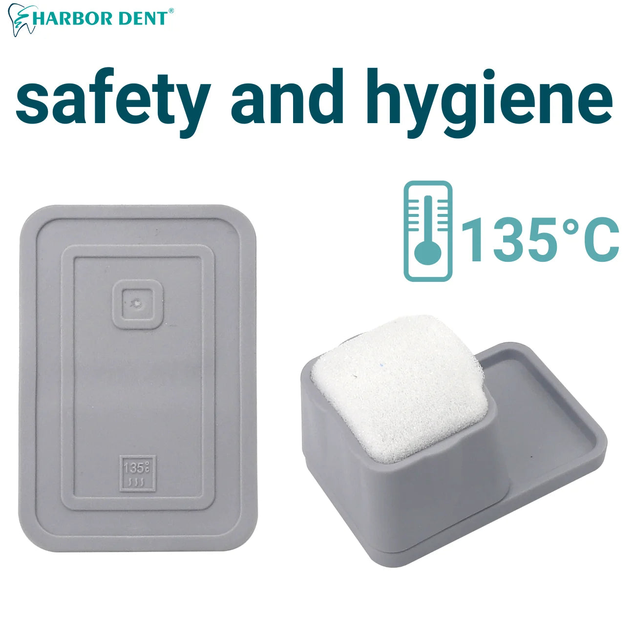 Dental Endodontic File Cleaning Stand with Sponge - 3