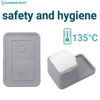 Dental Endodontic File Cleaning Stand with Sponge
