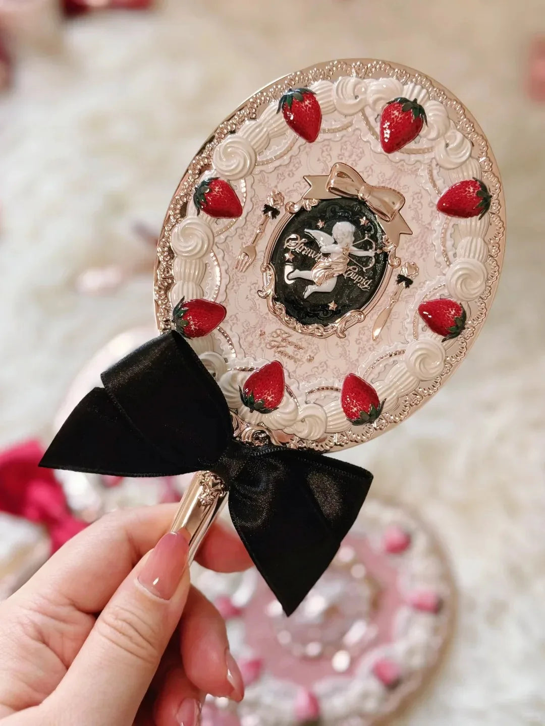 Enchanted Handheld Makeup Mirror for Precise Beauty - 18