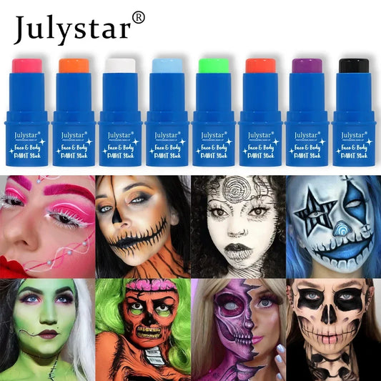 Waterproof Face and Body Paint Stick for Parties