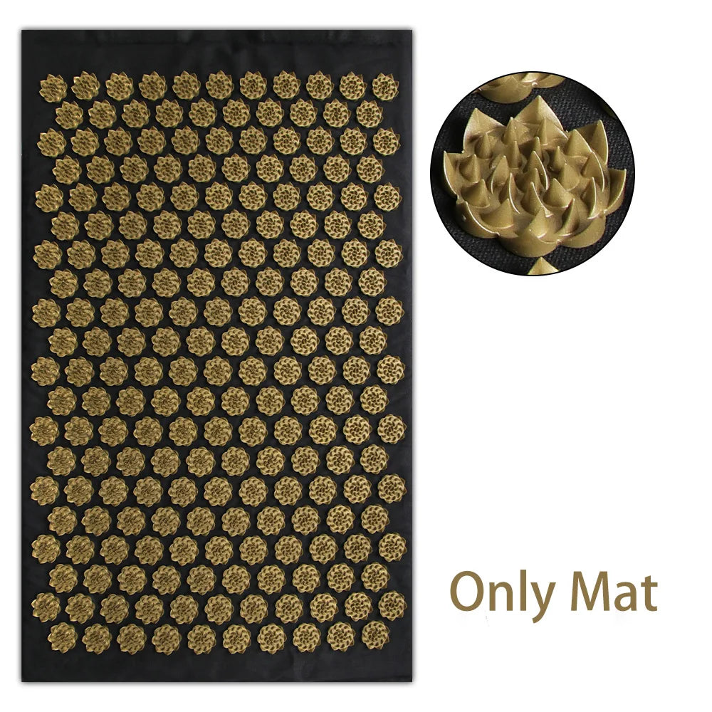 Acupressure Massage Mat and Pillow Set for Pain Relief - 14