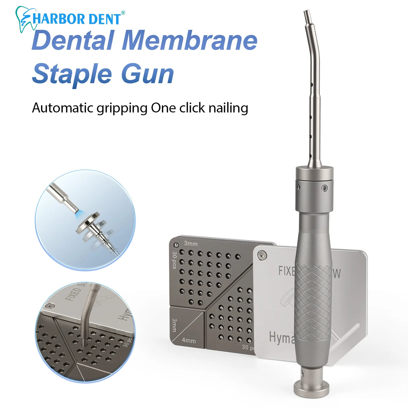 Dental Membrane Tacker Gun Kit for Precise Fixation - 1