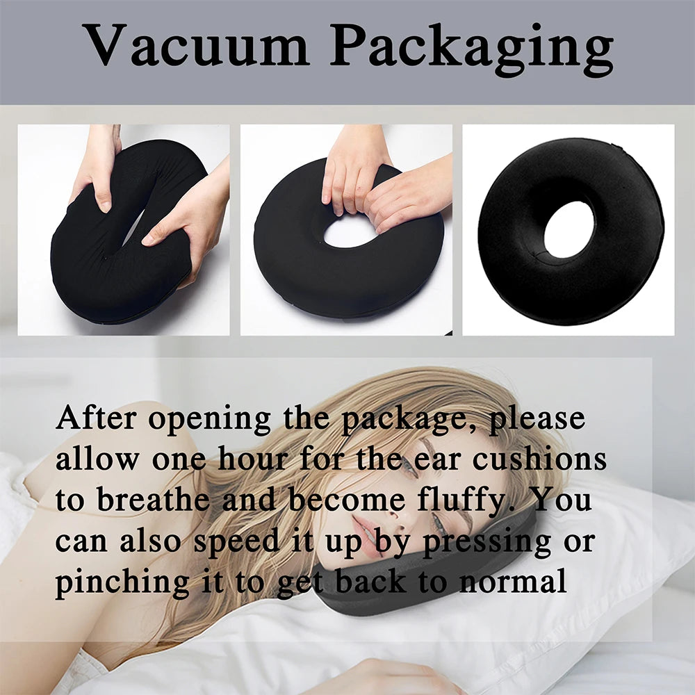 Ear Piercing Pillow for Side Sleepers with Ear Hole - 7