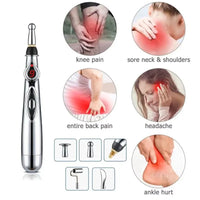 Electronic Meridian Acupuncture Pen for Targeted Pain Relief