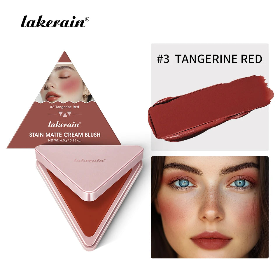 2-in-1 Cream and Powder Long-Lasting Blush Palette - 25