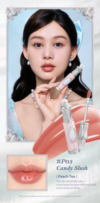 Nourishing Tinted Lip Glaze for Hydrated Glossy Lips