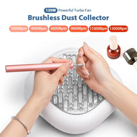 130W High-Power Brushless Nail Dust Collector