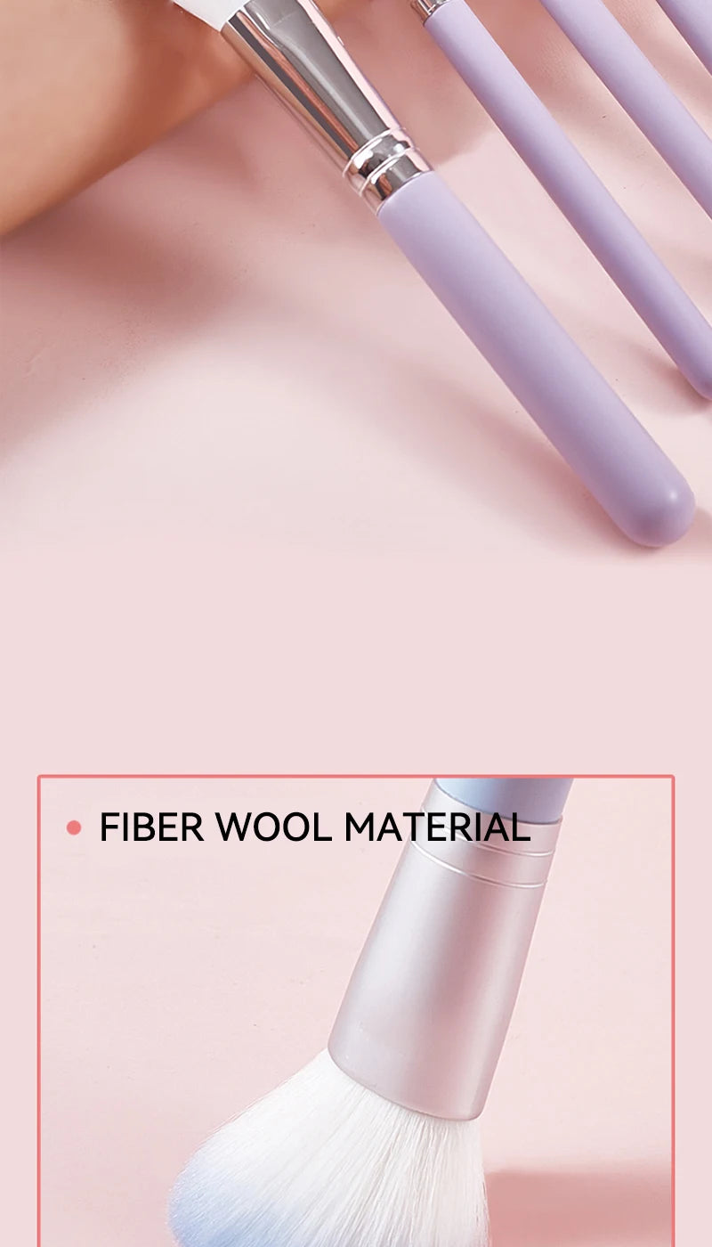 Professional Makeup Brush Set for Flawless Application - 10