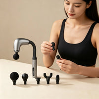 Long Handle Rechargeable Deep Tissue Massage Gun