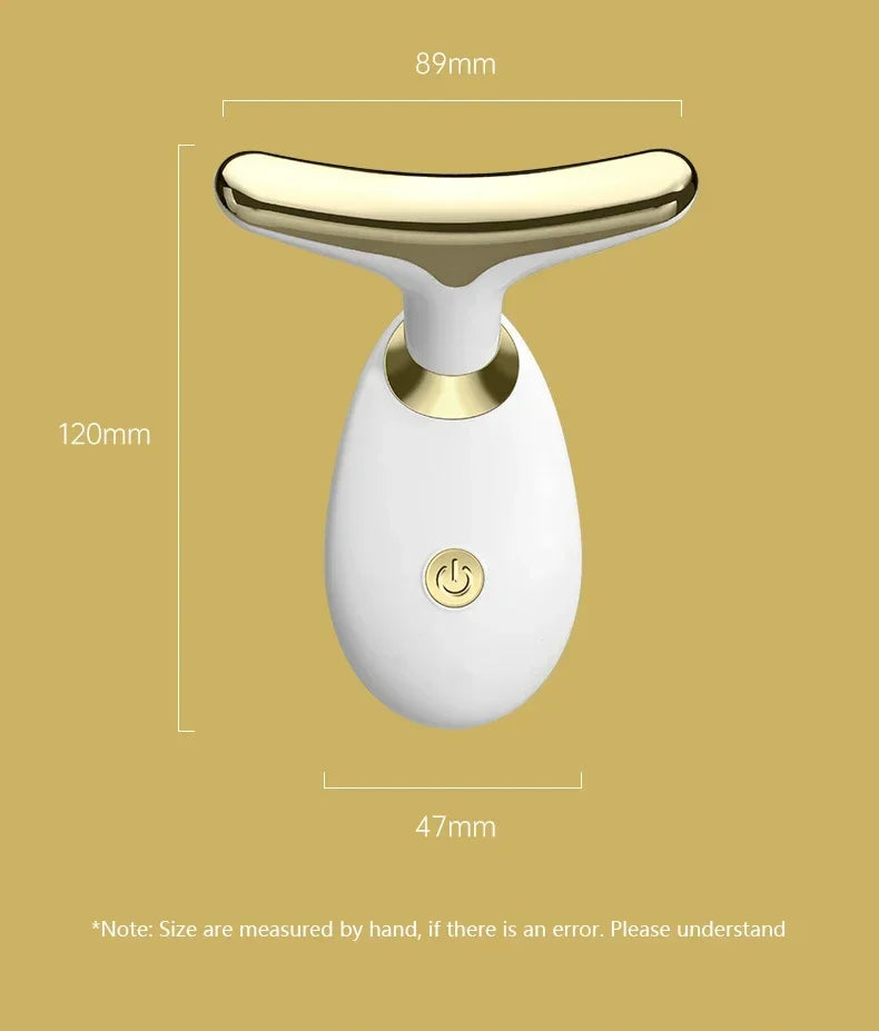 Electric LED Neck and Face Lifting Massager - 25