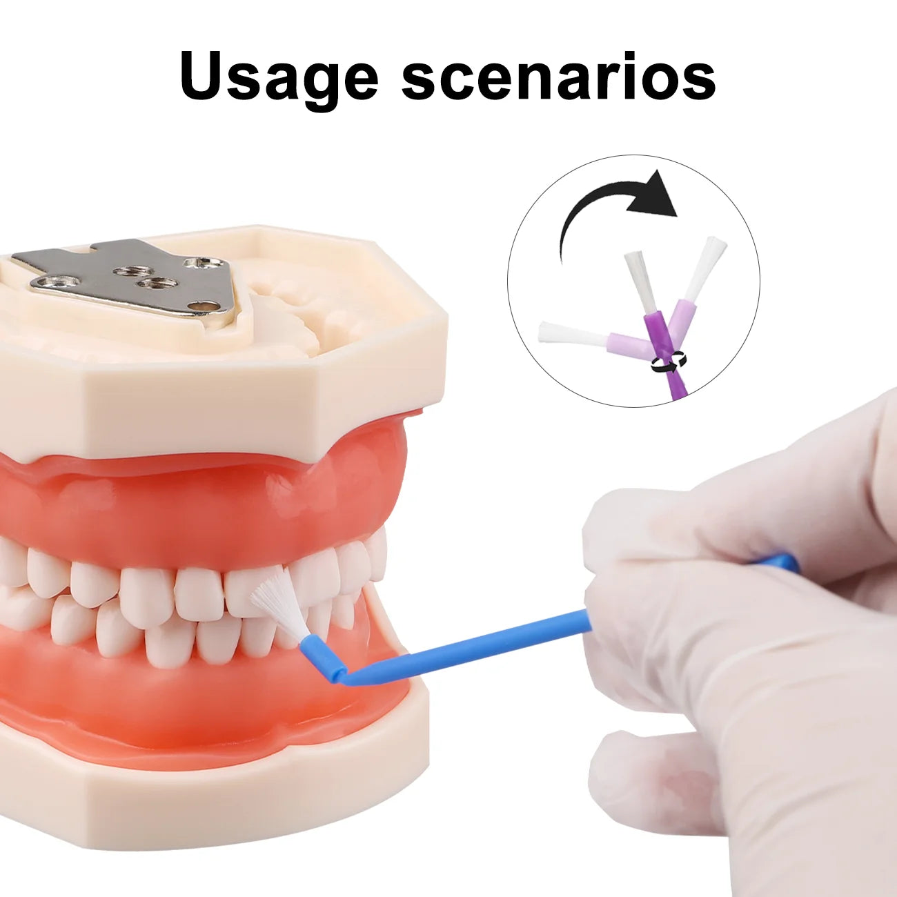 Disposable Dental Micro Brushes for Precision Oral Care - 5