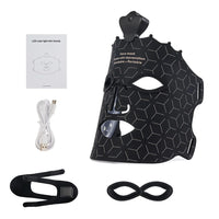 7-Color LED Photon Therapy Silicone Facial Mask