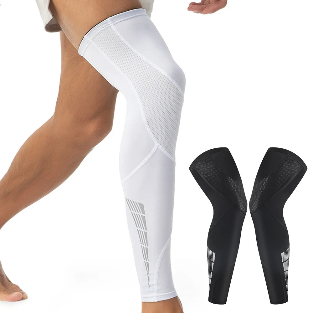 Full Leg Compression Sleeves for Sports and Recovery - 8