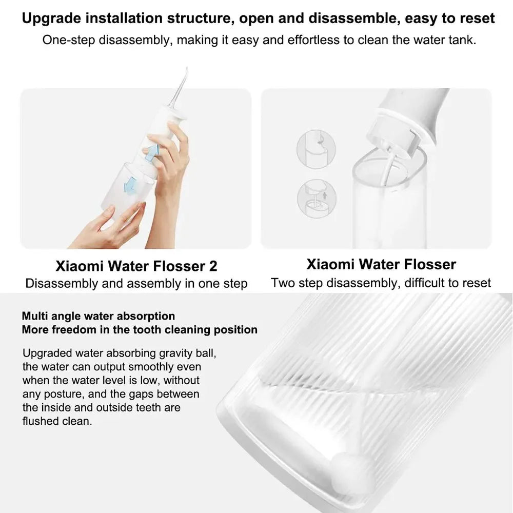 Portable Electric Water Flosser for Deep Teeth Cleaning - 6