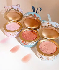 Embossed Floral Matte Blush Palette