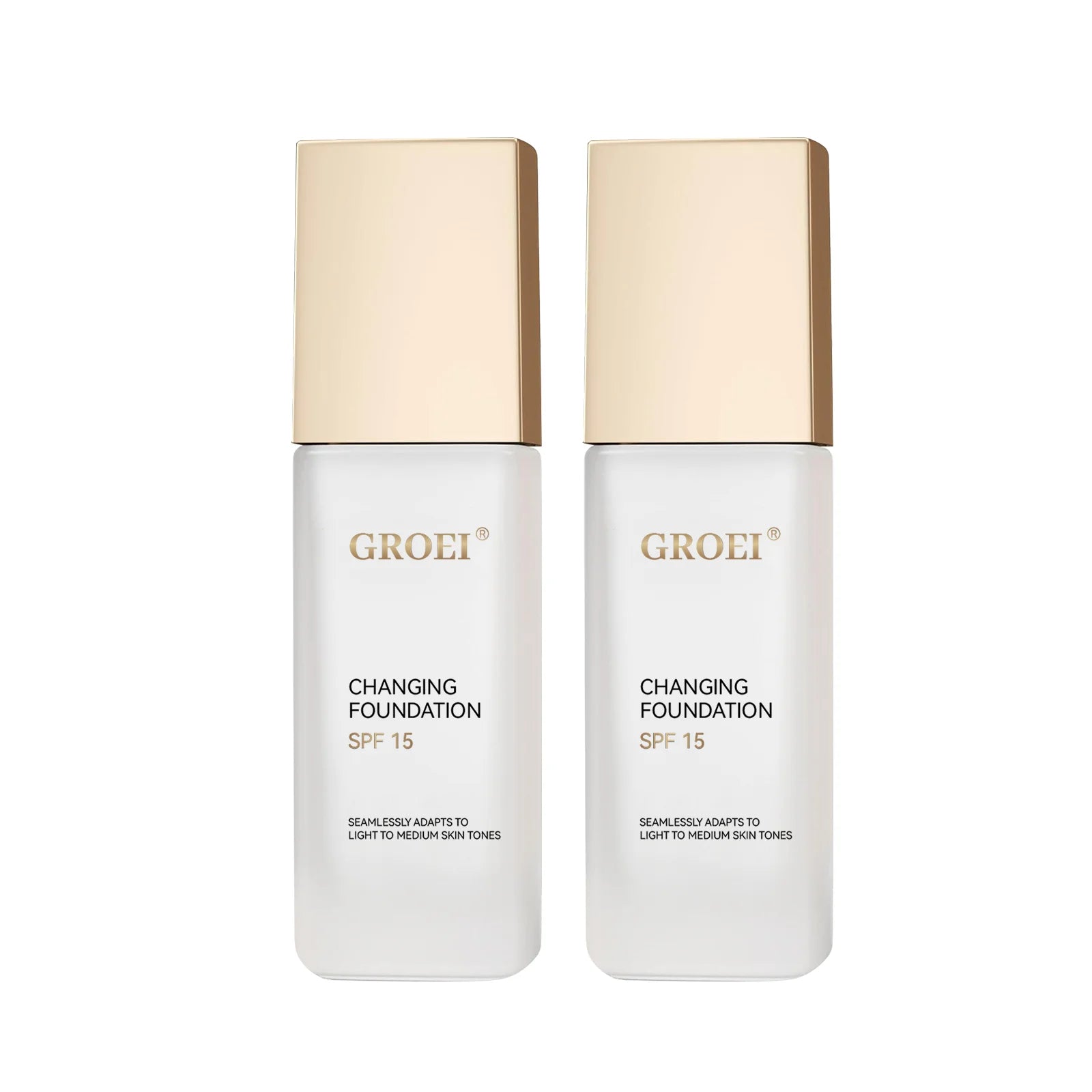Color-Changing Foundation for Flawless Skin Tone Matching - 15