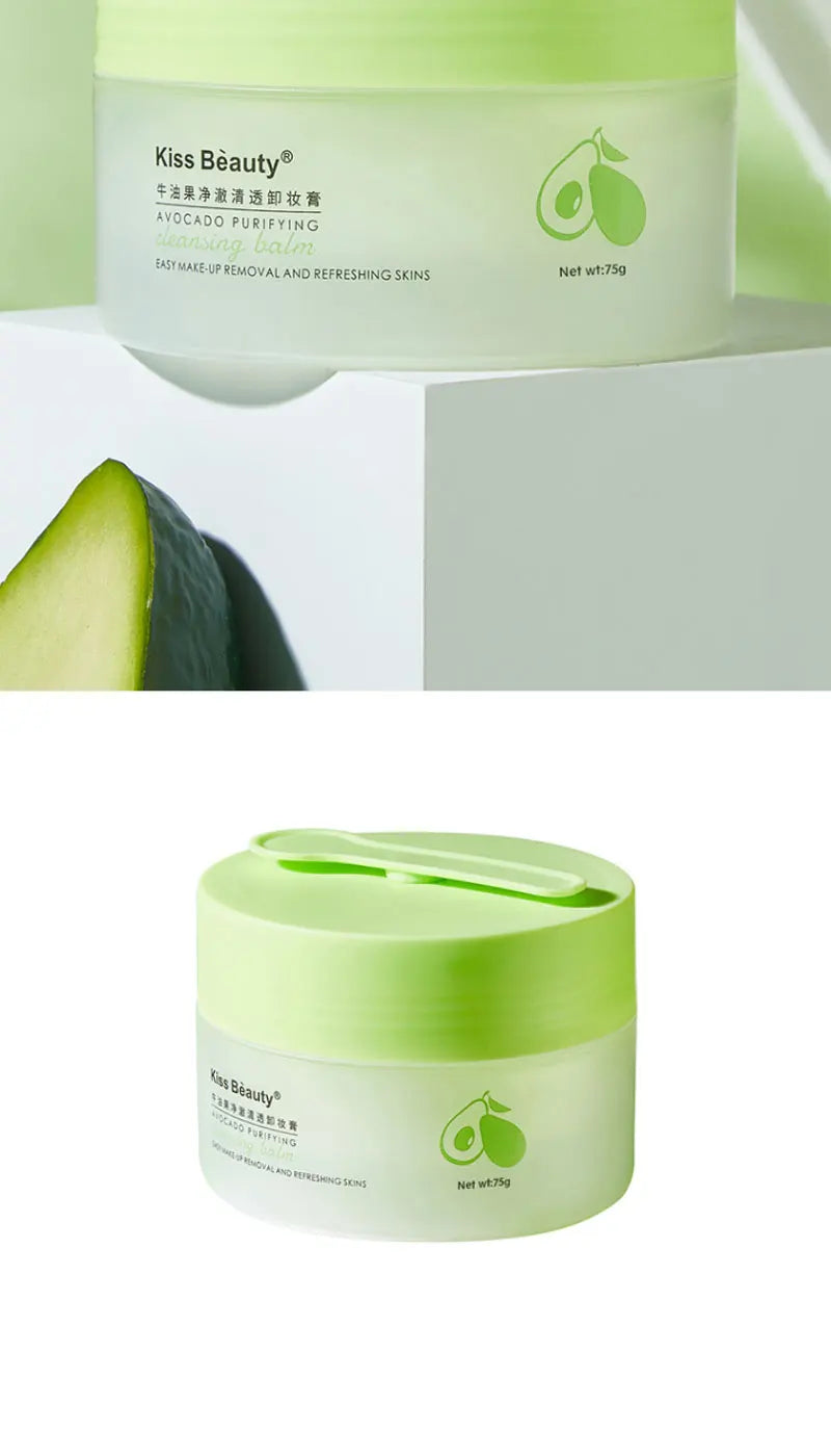 Avocado Makeup Remover Cleansing Balm for Deep Pore Cleaning - 12