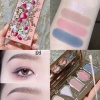 Five-Color Strawberry Eyeshadow Palette