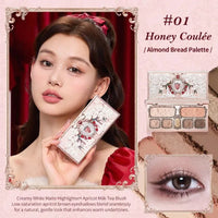 6-Color Swan Ballet Eyeshadow Palette