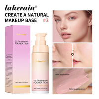 Color-Changing Liquid Foundation for Flawless Radiant Skin